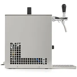 ich-zapfe Komplett Set - Zapfanlage, Bierzapfanlage PYGMY 25/K mit Membranpumpe, 1-leitig Trockenkühlgerät aus Edelstahl, 35 L/h, KeyKeg