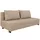 Homesy Schlafcouch Beige 2-Sitzer