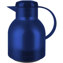 emsa Isolierkanne Samba 1000 ml Edelstahl Blau