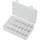 TRU Components Sortimentskasten Kunststoff 200 x 130 x 35 mm transparent unbestückt