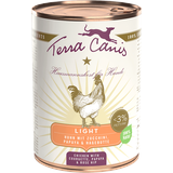 Terra Canis Light Huhn mit Zucchini, Papaya und Hagebutte 12 x 400 g