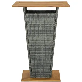 vidaXL Gartenbar-Set 9-tlg. Grau