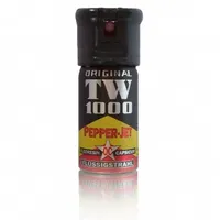 Hoernecke Pfefferspray Pepper-Fog "FS" MAN - Flüssigstrahl (40 ml) + Info Flyer Wissenswertes über Abwehrsprays