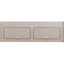 MonsterShop Hängeschrank 80 x 25 x 25 cm Braun
