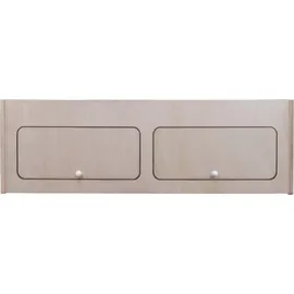 MonsterShop Hängeschrank 80 x 25 x 25 cm Braun