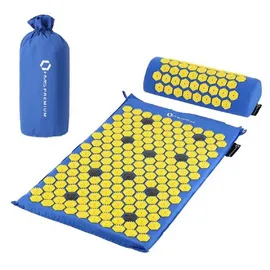HMS Premium akm01 Dunkelblaues Akupressur-set Mat