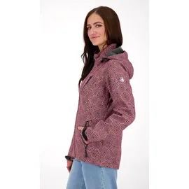 DEPROC activ Deproc Active Damen Softshelljacke mit abnehmbarer Kapuze Übergangsjacke Windbreaker SHELBY PEAK