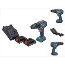 Bosch GSB 18V-55 inkl. 2 x 2,0 Ah + Ladegerät