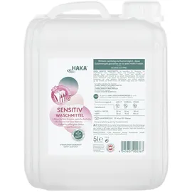 HAKA Sensitiv Waschmittel Flüssig 5 l