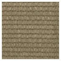 vidaXL Balkon-Sichtschutz 120 x 500 cm Taupe Polyethylen