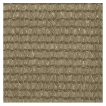 vidaXL Balkon-Sichtschutz 120 x 500 cm Taupe Polyethylen