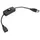 BerryBase USB 2.0 DC-Kabel mit Schalter, A Stecker - A Buchse, 0,25m schwarz