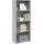 vidaXL Bücherregal 60 x 30 x 152 cm Grau