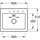 Villeroy & Boch Subway 60 S stone white + Handbetätigung