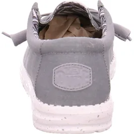 HEYDUDE Wally Canvas Herren Light Grey 41