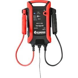 Kunzer MPB 12/800 Next Generation Profi-Startgerät LiFePO4 - Für 12V Auto-Batterie -4.000/800 A - inkl. Wand-Ladestation