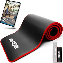 Fitnessmatte – Extra dicke Sportmatte,  gelenkschonende Trainingsmatte - 61cm EINHEITSGRÖSSE