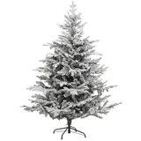 Fééric Lights and Christmas Weihnachtsbaum, Auf Metallständer, Verschneit, 150 cm,
