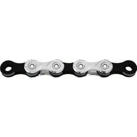 KMC Kette X10 Silber/Schwarz