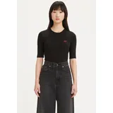 Levi's T-Shirt Luca SLIM Tee Caviar Rib - M