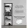 mokebo Mehrzweckschrank Der Lange 60 x 180 x 34 cm Schwarz