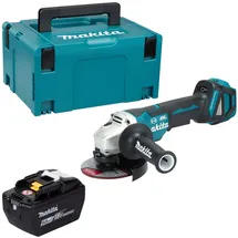 Makita DGA 517 Z inkl. 1 x 9,0 Ah + Makpac