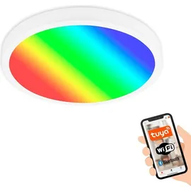 Briloner LED-Panel 21W dimmbar Weiß