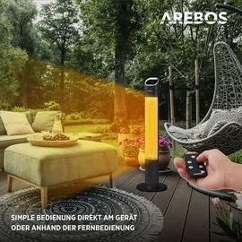 Arebos Terrassenheizstrahler Premium 2000W