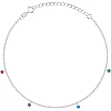 Christ Fußkette 925er Silber, recycelt Fußketten Damen