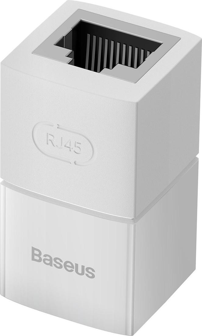 Baseus Network coupler Ethernet RJ-45 cable connector AirJoy Series 10 pcs - white (RJ45), Netzwerkadapter, Weiss