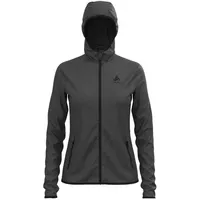 Odlo Roy Kapuzenpullover - Shale Grey / Black Stripes - XS