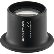 Eschenbach Uhrmacherlupe 7 x Plankonv.