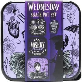 Blue Sky Research Wednesday Lunch Box - Mittwoch) 3 in 1 Snacktöpfe,