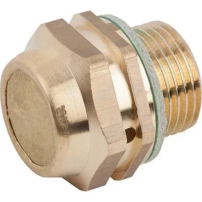ENTLÜFTUNGSSCHRAUBE MIT RÜCKSCHLAGVENTIL, OHNE ÖLMESSSTAB, D=30, G1/2, MESSING