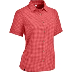 MAUL Sport Sandnes XT - 1/2 Bluse Kariert elas. coral (85) 50