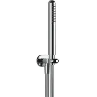 GESSI Goccia Brause-Set, mit Wandanschlussbogen - chrom