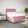vidaXL Boxspringbett 140 x 200 cm Rosa