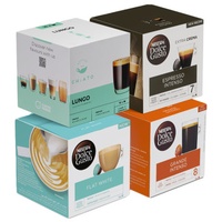 Kaffeekapseln geeignet für NESCAFÉ® Dolce Gusto®-Set Black (64 Portionen)