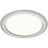 Elektra LED Einbauleuchte (Flächenlicht) Led-Spots ø 82 mm neutralweiß silber