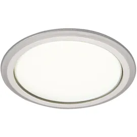 Elektra LED Einbauleuchte (Flächenlicht) Led-Spots ø 82 mm neutralweiß silber