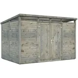 Palmako Gartenhaus Elias 3,37 x 2,47 m Grau