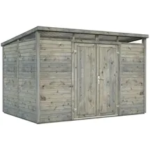 Palmako Gartenhaus Elias 3,37 x 2,47 m Grau
