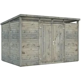 Palmako Gartenhaus Elias 3,37 x 2,47 m Grau