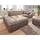 DOMO collection "PB Moric wahlweise mit Bettfunktion + Armteilverstellung, L-Form", braun (espresso, beige, braun, braun), B:300cm H:80cm T:172cm, Kunstleder SOFTLUX / Struktur (90% Polyester, 10% Polyacryl);Zierkissen: Struktur (90% Polyester, 10%