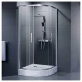 ducd Dusar Economy Runddusche Komplettset Duschkabine.. - Duschkabine