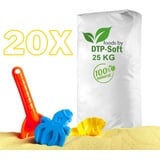 500 kg Spielsand Quarzsand Sandkasten 0,1-0,4mm Dekosand Kinderspielsand 20x25kg