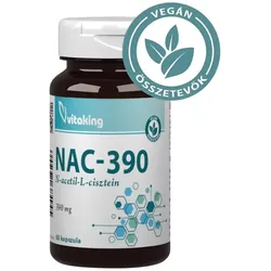 Vitaking NAC-390 (N-acetyl-L-cysteine) 390 mg (60 Kapseln)