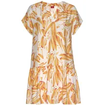 s.Oliver Blusenkleid Orange/Creme 36