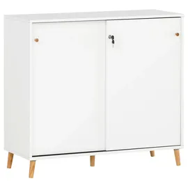 Schildmeyer Serie 500 Aktenschrank 100,1 x 41,0 x 92,6 cm weiß