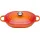Le Creuset Oblong Signature 31 cm oval ofenrot